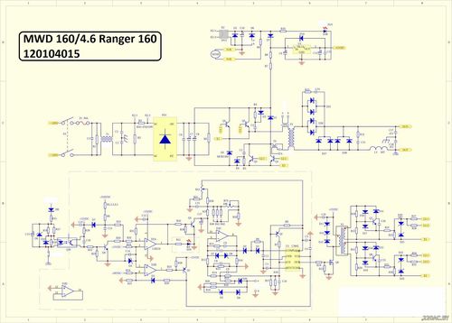 MWD 160.46 Ranger 160 электрическая схема